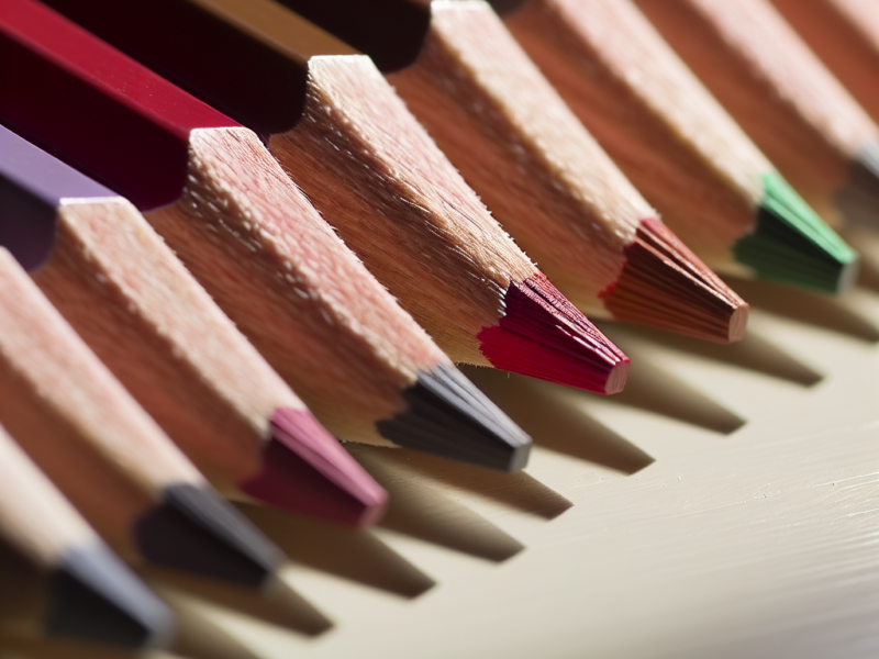 How Colored Pencils Are Made for Art Students