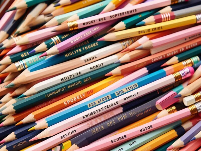 How Colored Pencils Are Made for Art Students
